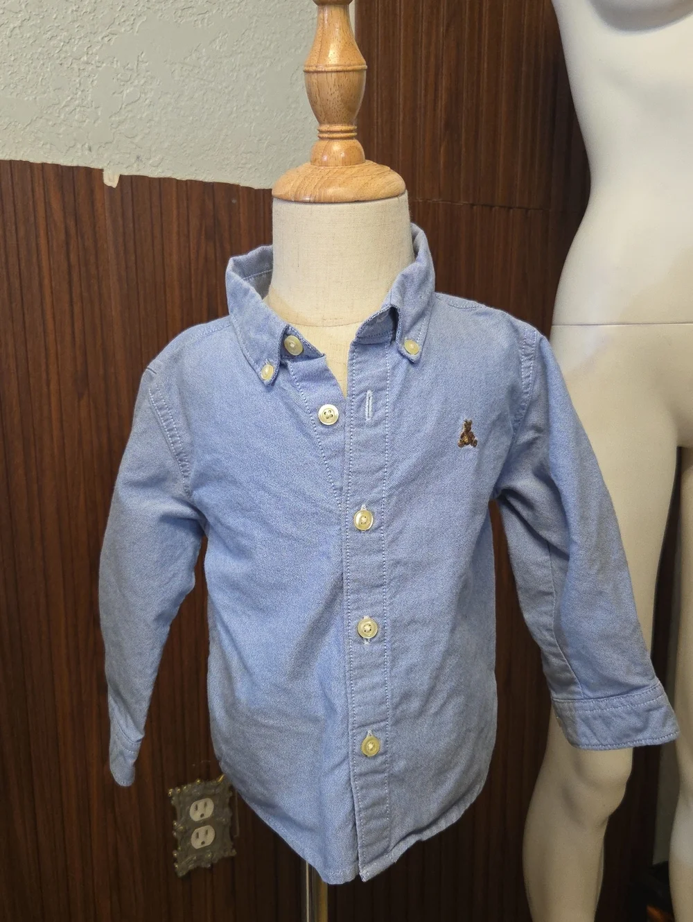 GAP Light Blue Boys' Button-Down Shirt